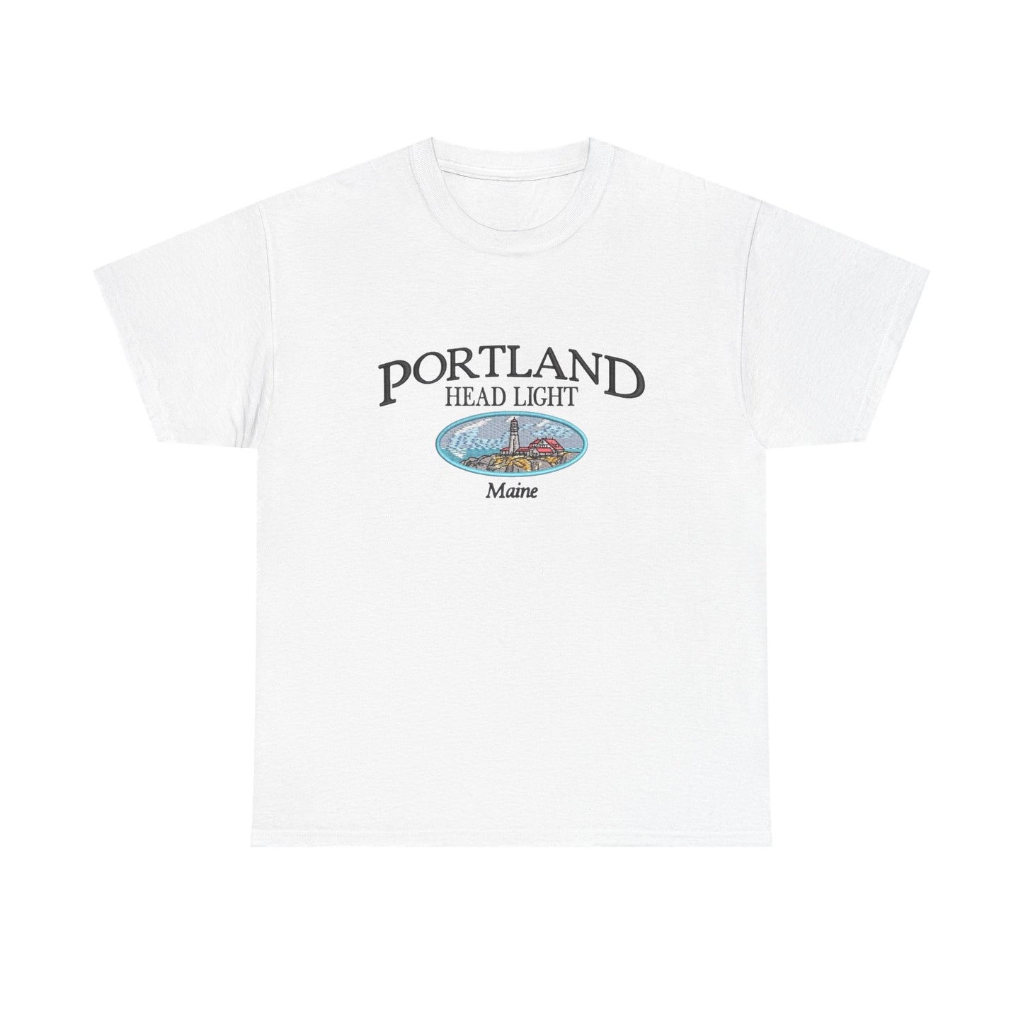 Portland Maine Graphic T Shirt NEW Unisex Heavy Cotton Tee