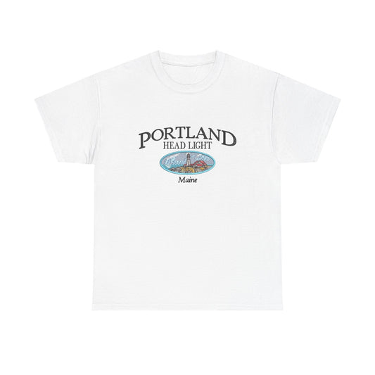 Portland Maine Graphic T Shirt NEW Unisex Heavy Cotton Tee
