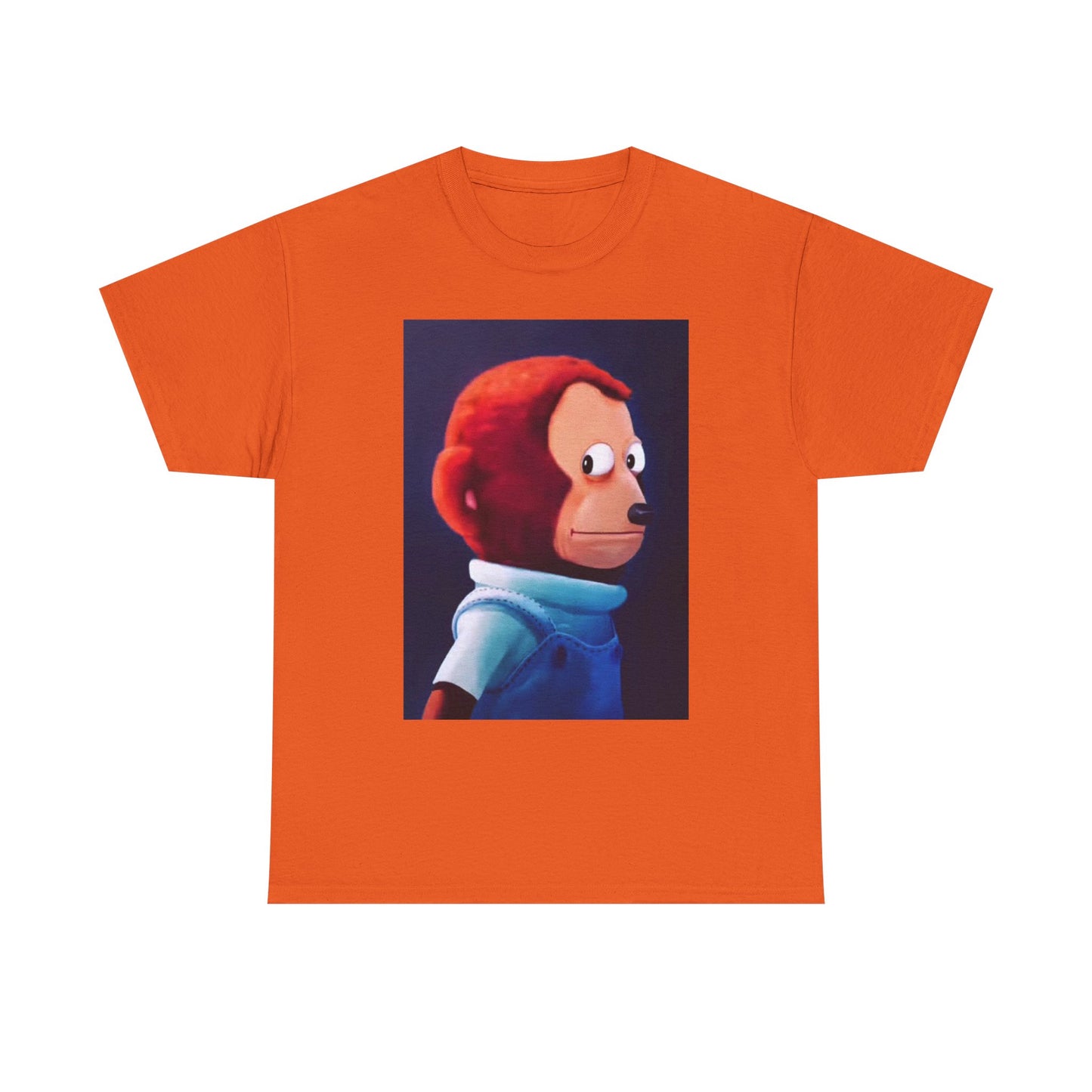 Funny Side Eye Jokes T Shirt MEME Comedy Cartoon Painting Unisex Heavy Cotton