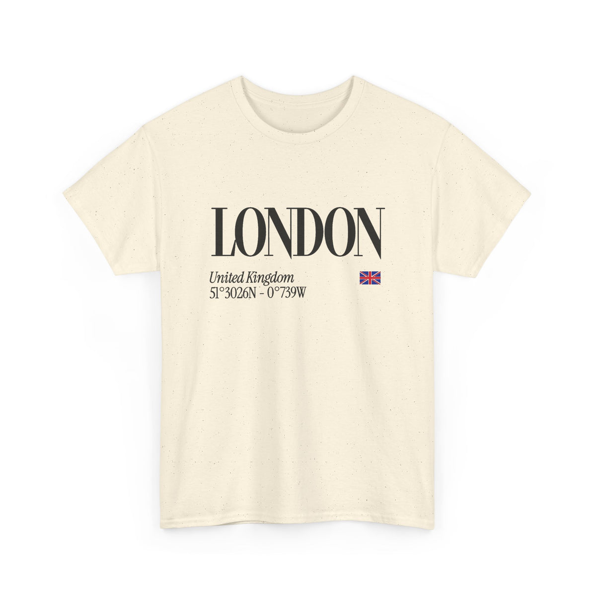 London Graphic T Shirt Men's Vintage Heavy Cotton Tee
