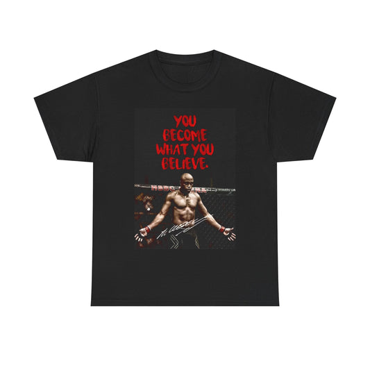 Anderson Silva Tshirt UFC Boxing MMA Graphic Unisex Heavy Cotton Tee