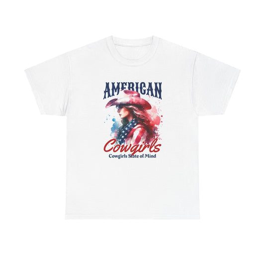 American Cowgirls Graphic T Shirt Womens Vintage Retro Cotton Tee