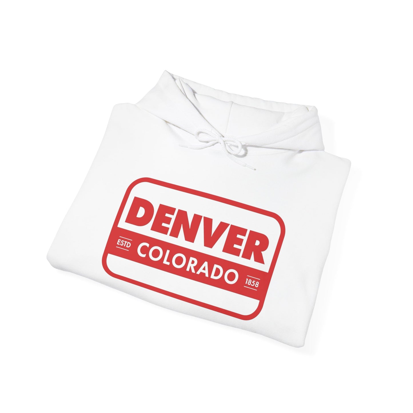 Denver Colorado Graphic Hoodie Unisex Heavy Blend™ Hooded Sweatshirt