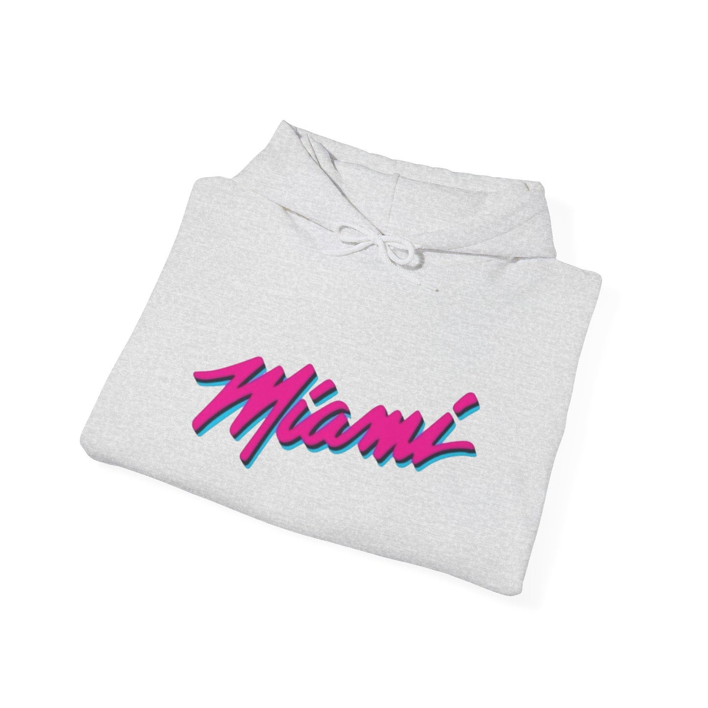 Miami Nights Graphic Hoodie Heavy Blend™ NEW Sweatshirt