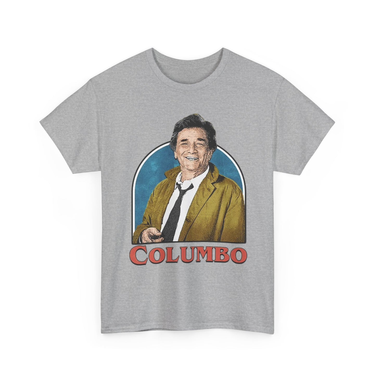 Colombo Graphic T Shirt Vintage Tv Series Retro Unisex Heavy Cotton Tee