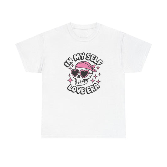 In My Self Love Era Graphic T Shirt Self Help Funny Unisex Heavy Cotton Tee