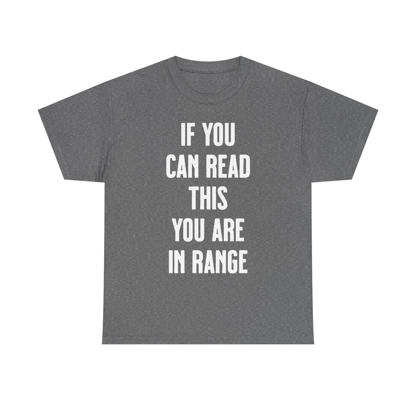 If You Can Read This Funny Trump T Shirt Retro Range America Unisex Gift