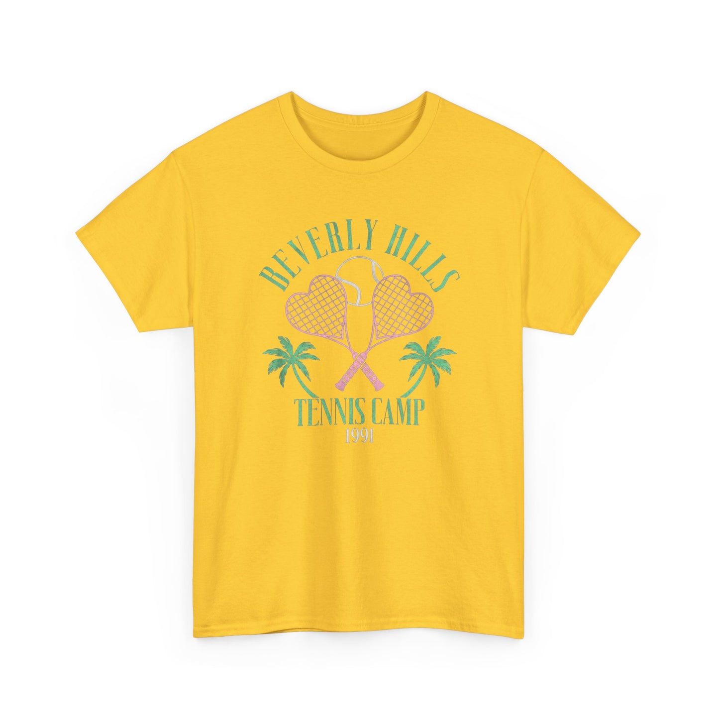 Beverly Hills Tennis Club Vintage 90's Graphic T Shirt NEW Unisex Heavy Cotton