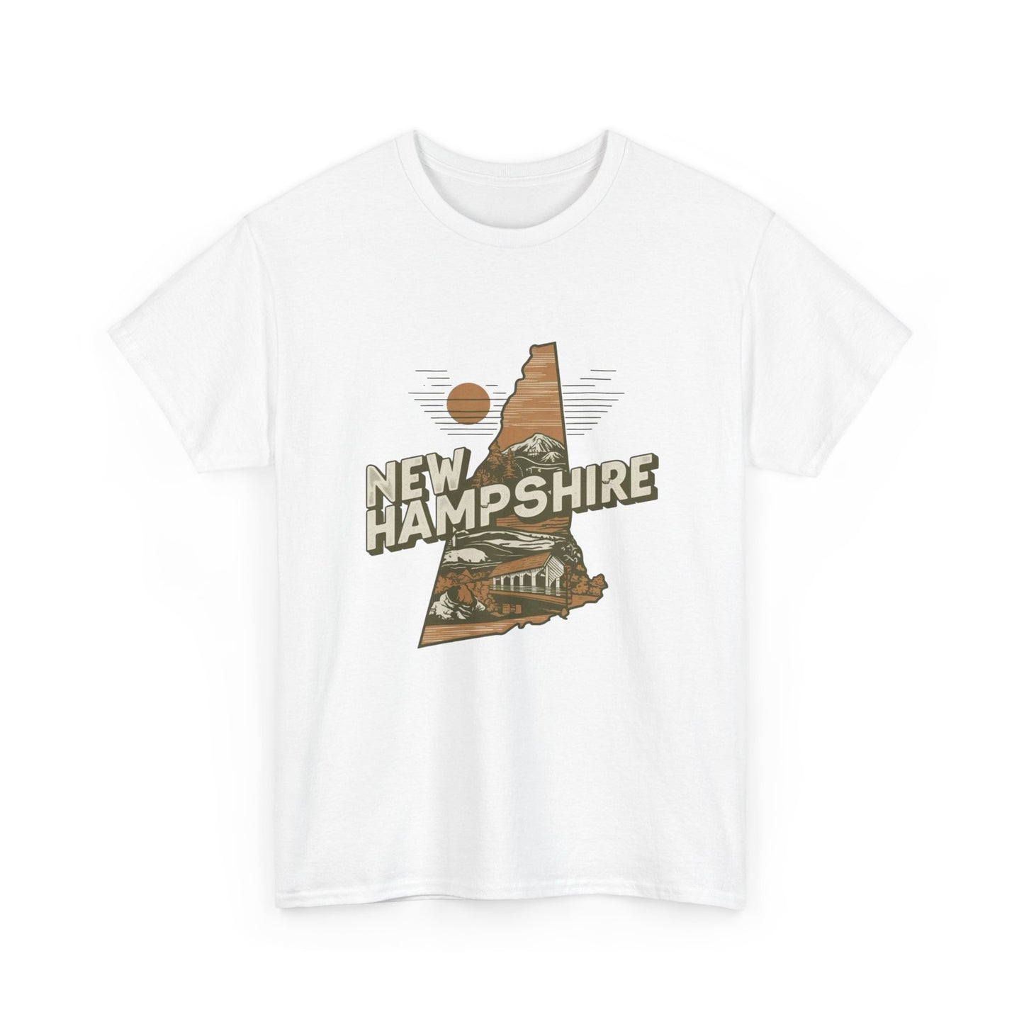 New Hampshire Graphic T Shirt NEW Adult Tee