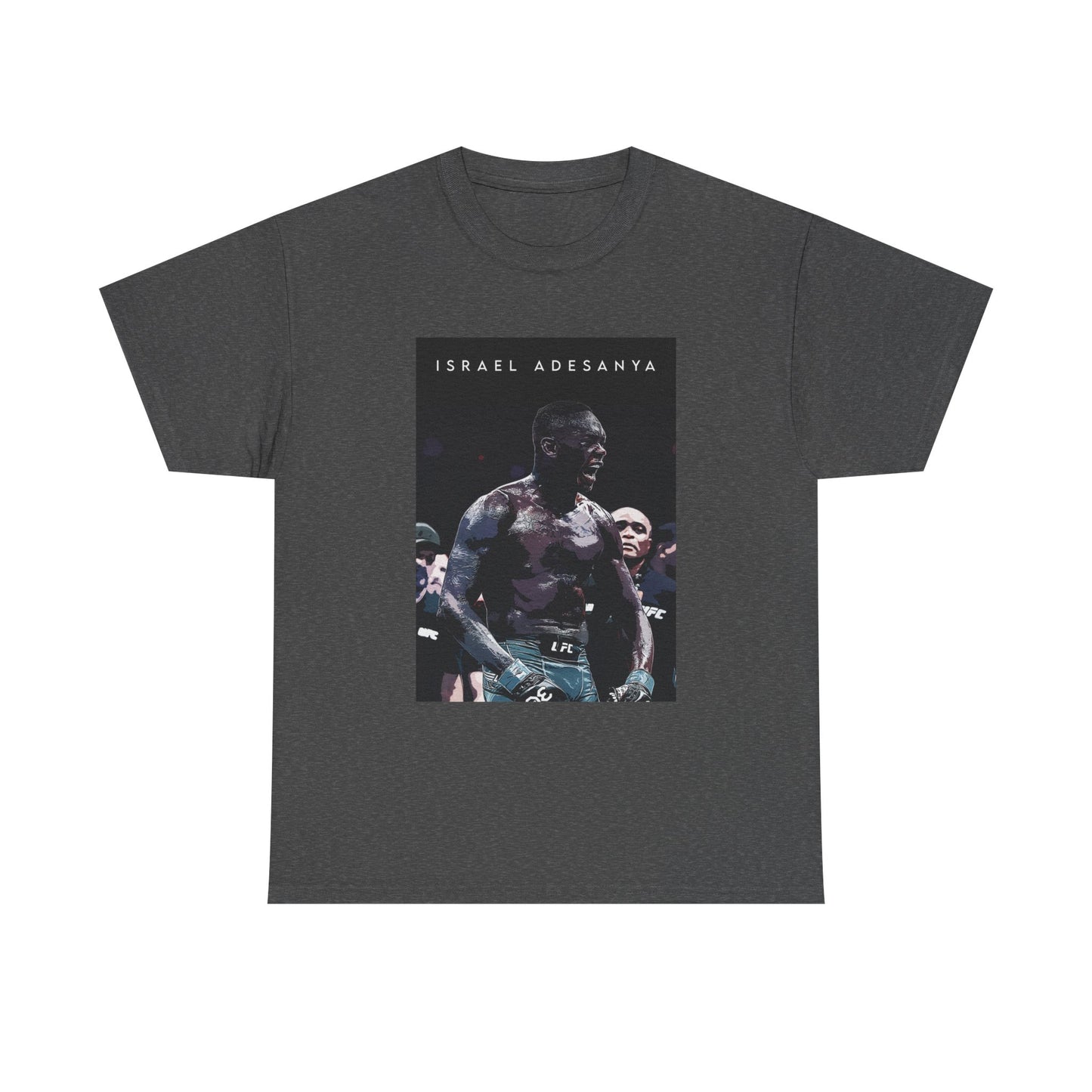 Israel Adesanya Tshirt Poster MMA UFC Merch Champ Graphic Unisex Heavy Cotton