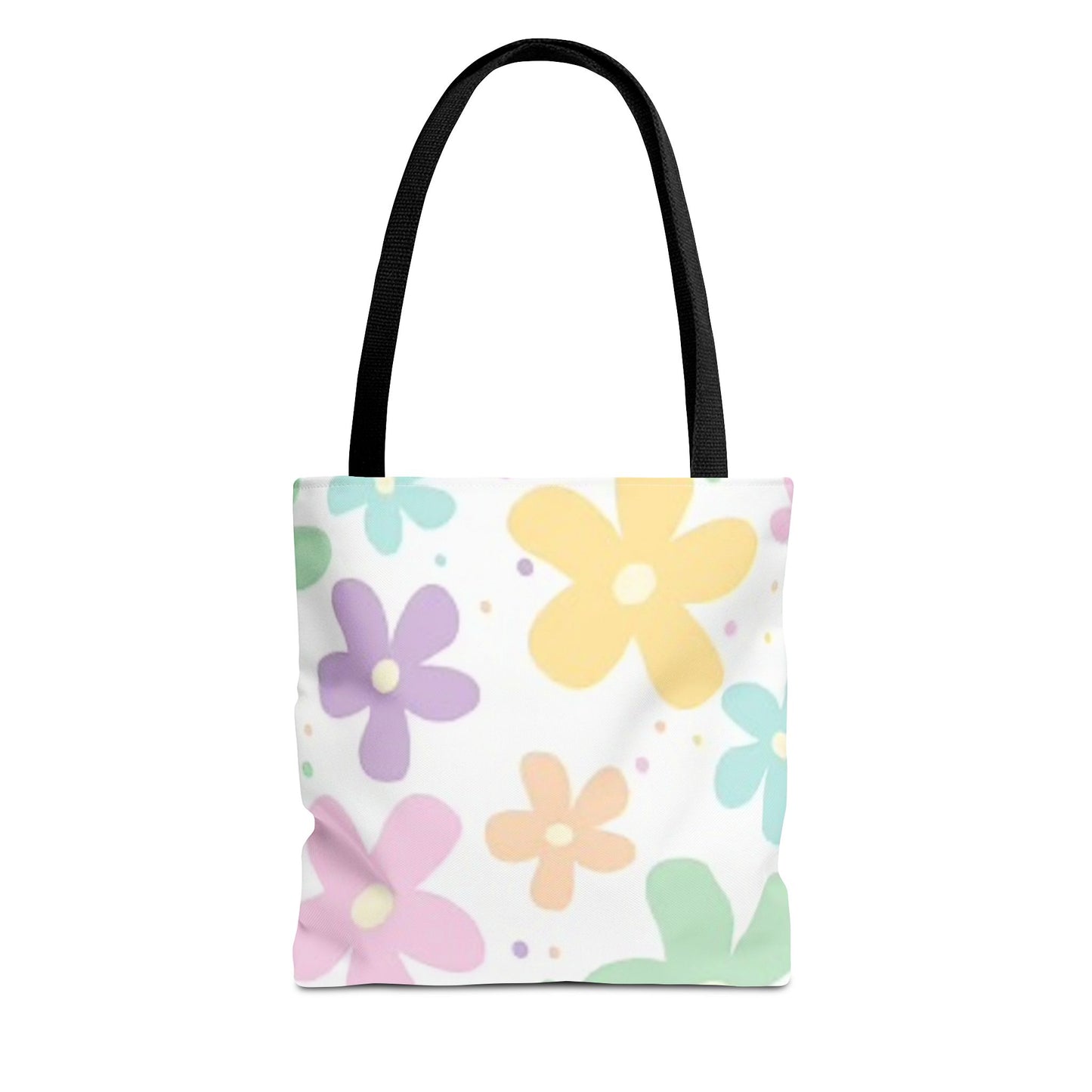 Multi Color Floral Brand NEW Bright Tote Bag (AOP)