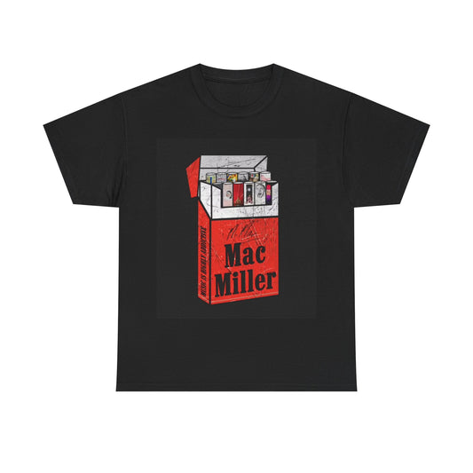 Mac Miller Tshirt Retro Molboro Graphic Rap Hip Hop Unisex Heavy Cotton Tee