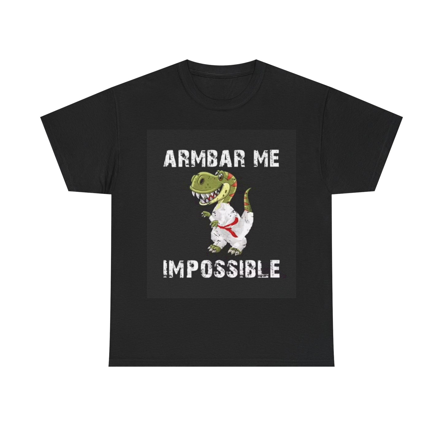Funny Dinosaur Tshirt Karate MMA Wrestling Unisex Heavy Cotton Tee