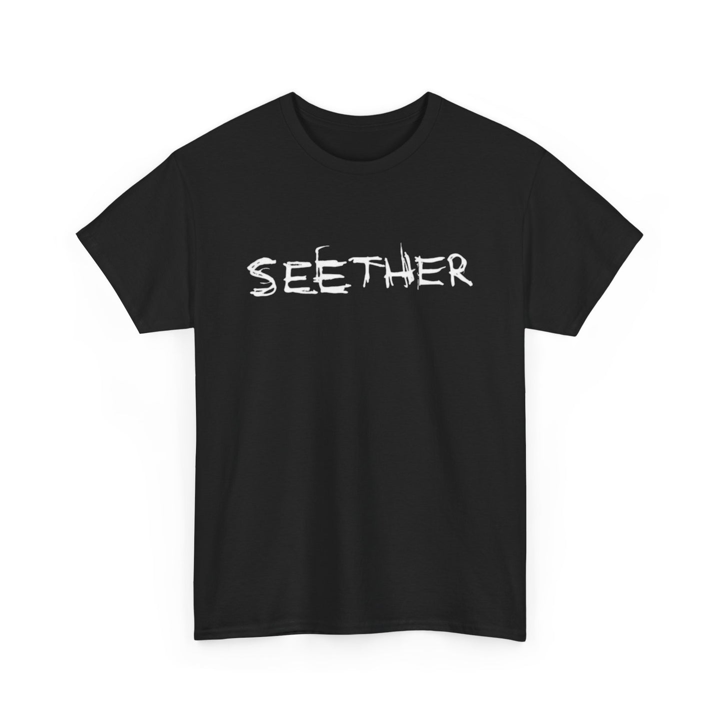 Seether Graphic T Shirt Vintage Rock Band Merch Retro Unisex Heavy Cotton Tee