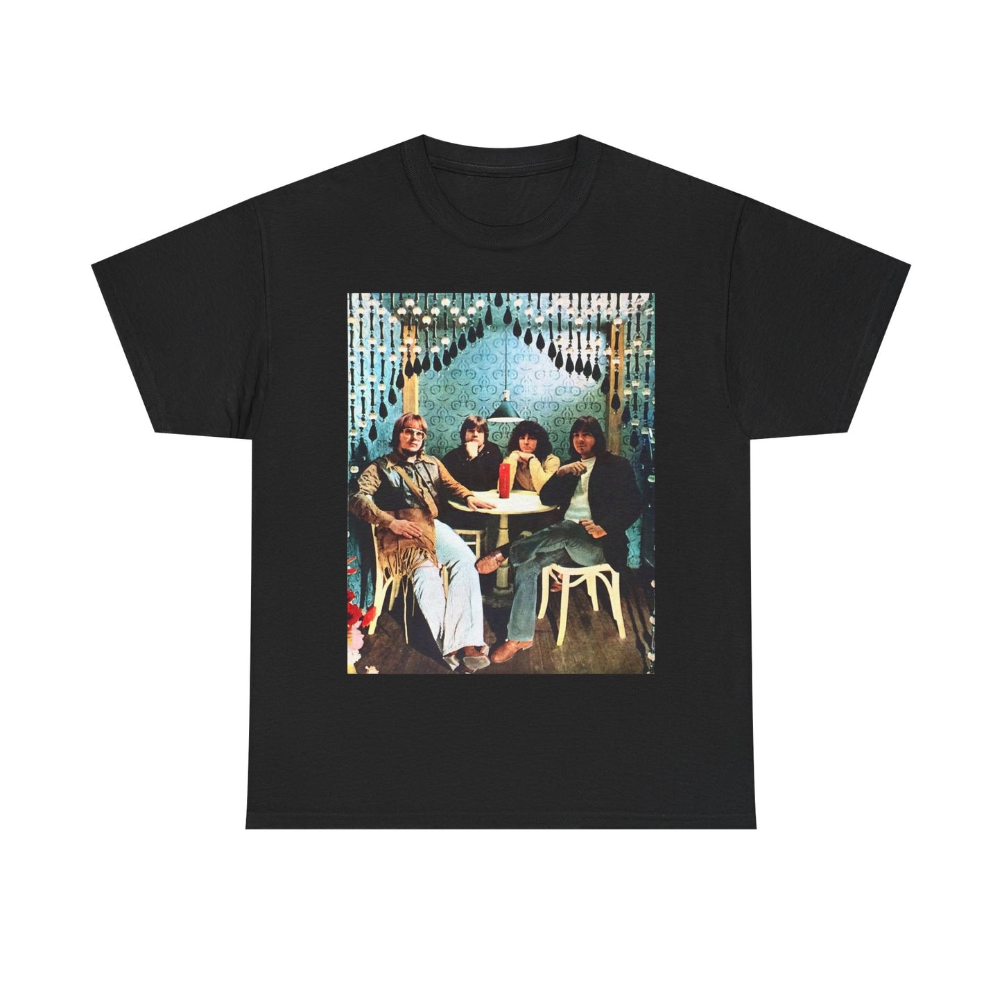 The guess who T-shirt vintage classic rock nostalgia Unisex Heavy Cotton Tee