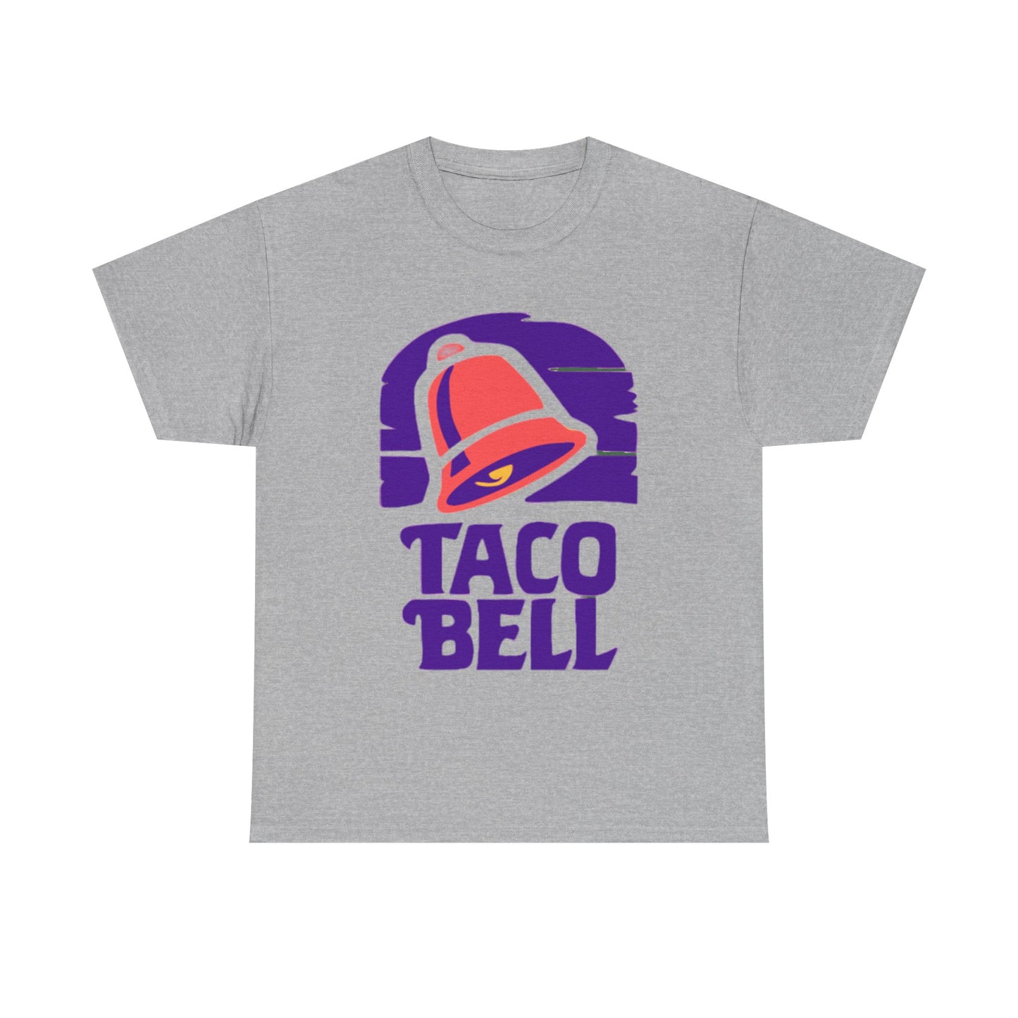 Taco Bell Shirt Funny Gift Retro Logo Mexican Restaurant Unisex Heavy Cotton Tee