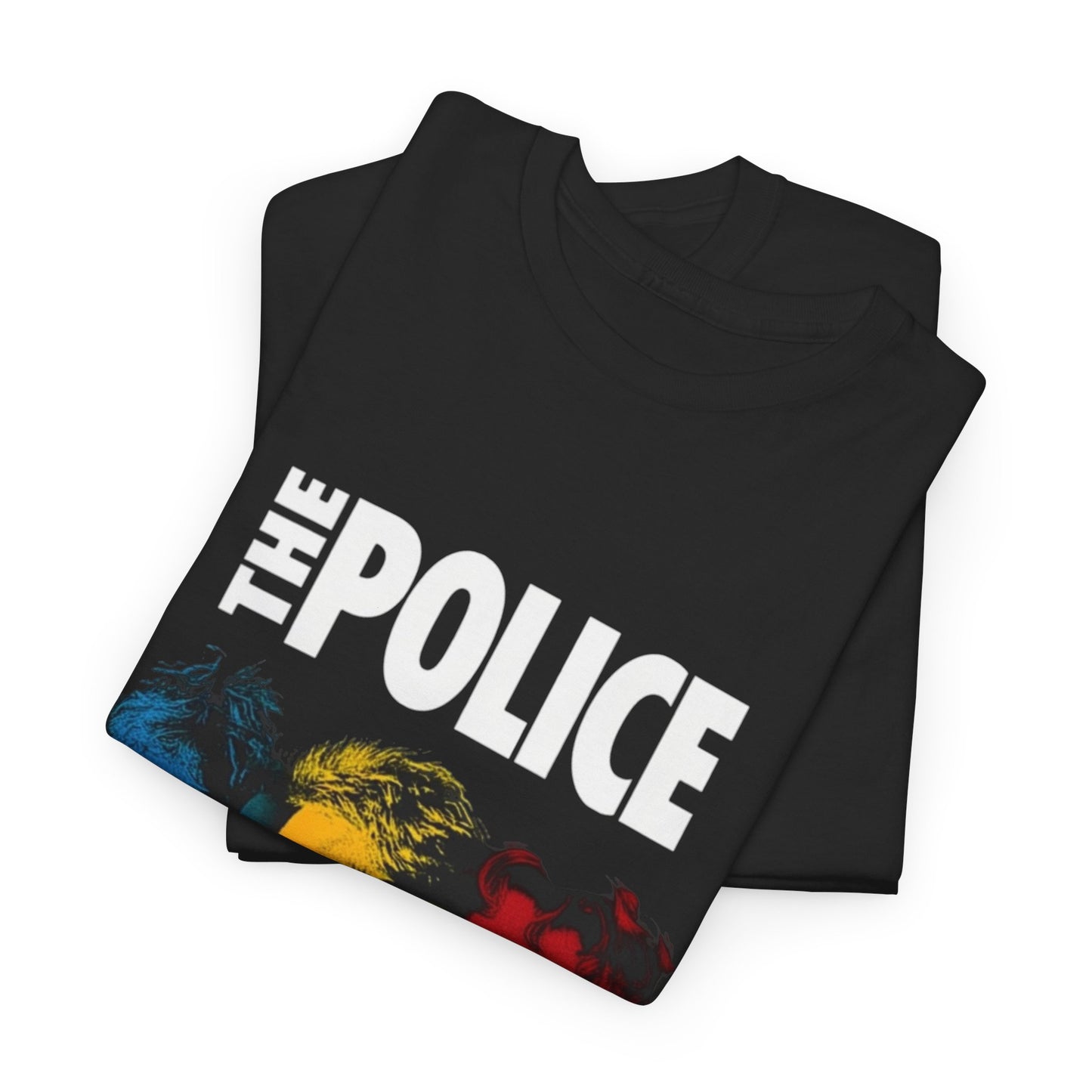 The Police Vintage Graphic T Shirt NEW ADULT Unisex Heavy Cotton Tee