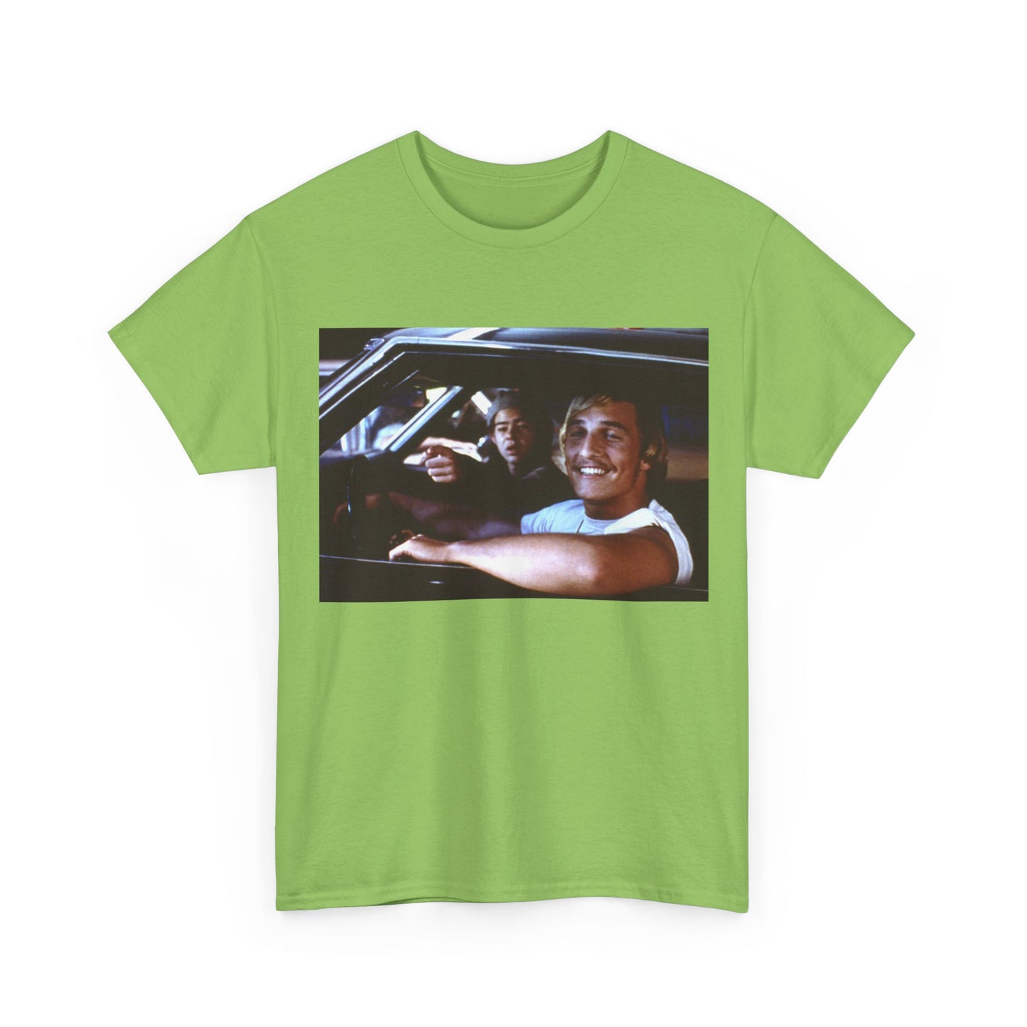 Dazed and Confused Tshirt Vintage Movie Poster Retro Texas Unisex Heavy Cottonn