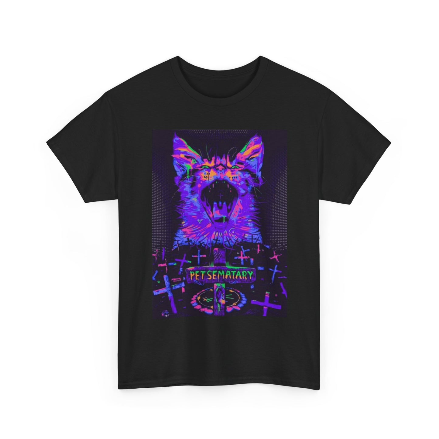 Pet Sematary Shirt Vintage Movie Poster Horror Stephen King Unisex Heavy Cotton