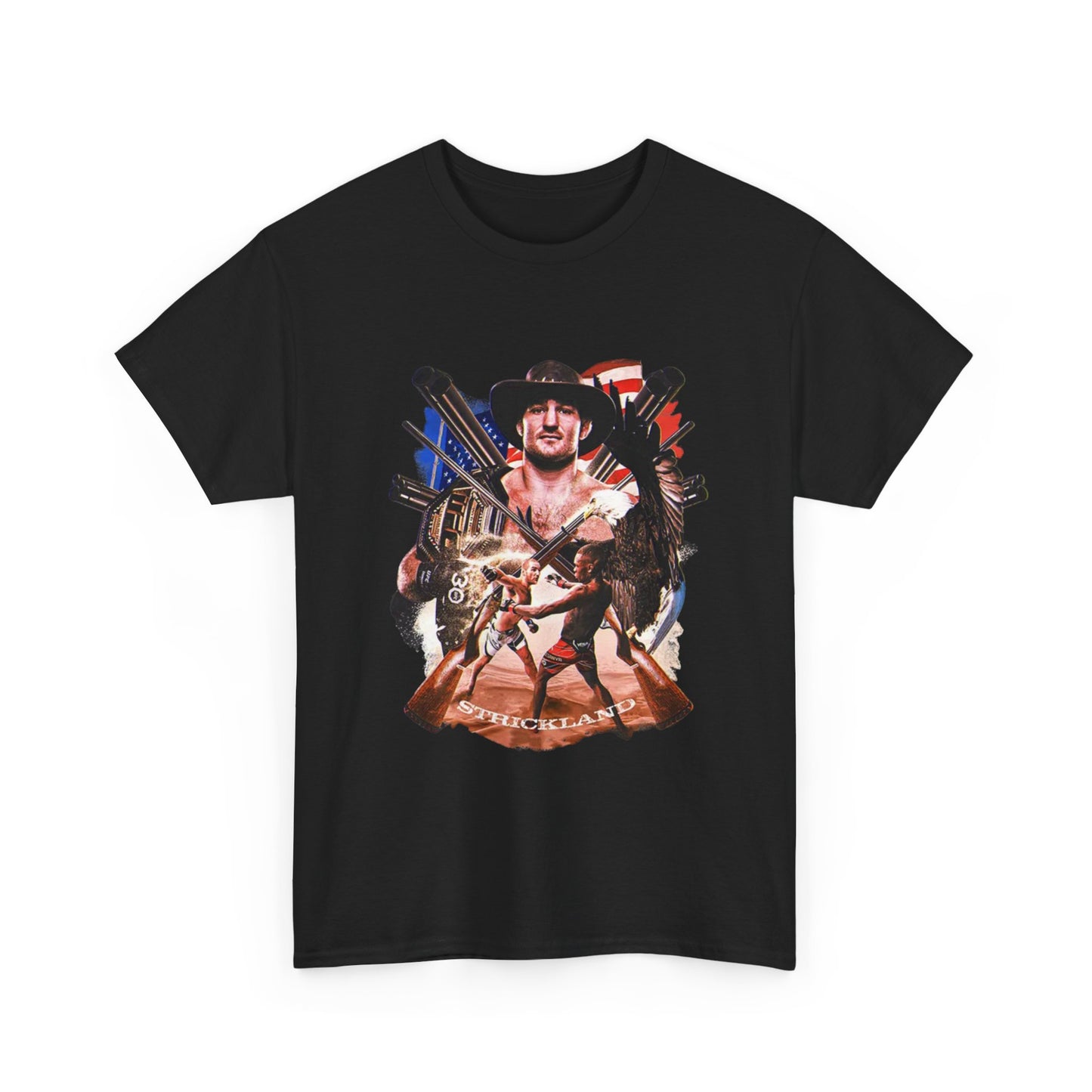 Sean Strickland T-shirt UFC graphic mma wrestling Unisex Heavy Cotton Tee