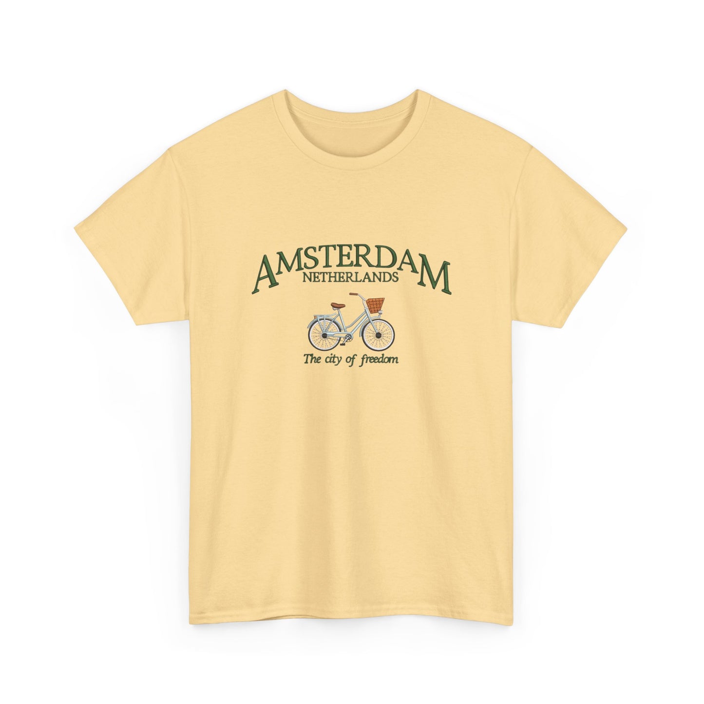 Amsterdam Netherlands Graphic T Shirt NEW Unisex Heavy Cotton Tee