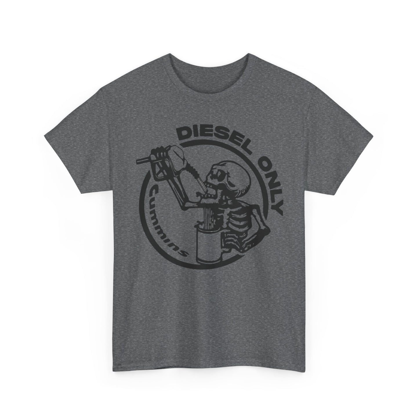 Diesel Only Cummins Graphic T Shirt Unisex Heavy Cotton Tee NEW