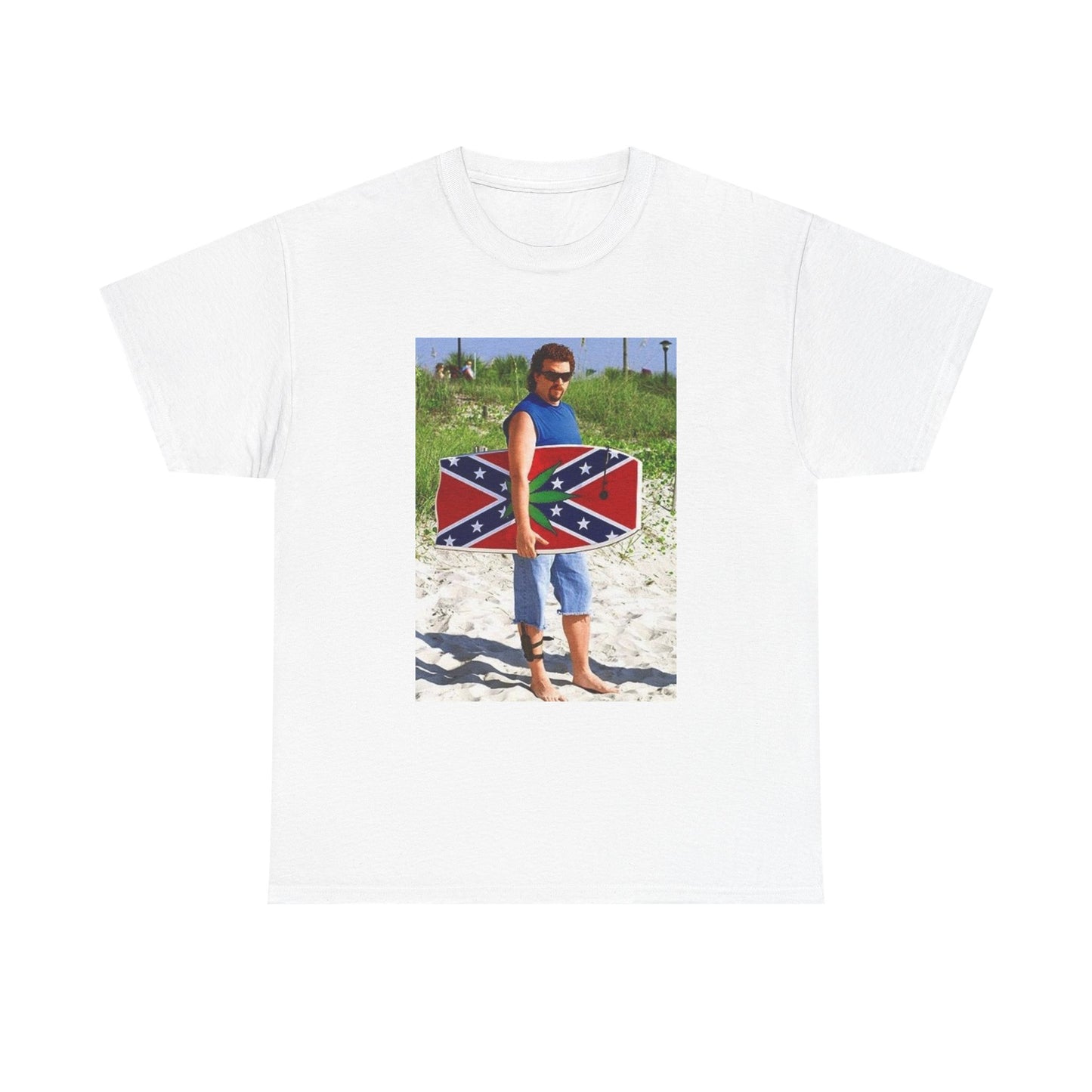 Kenny Powers Tshirt East Bound and Down Rebel Beach Funny Gift Heavy Cotton Tee