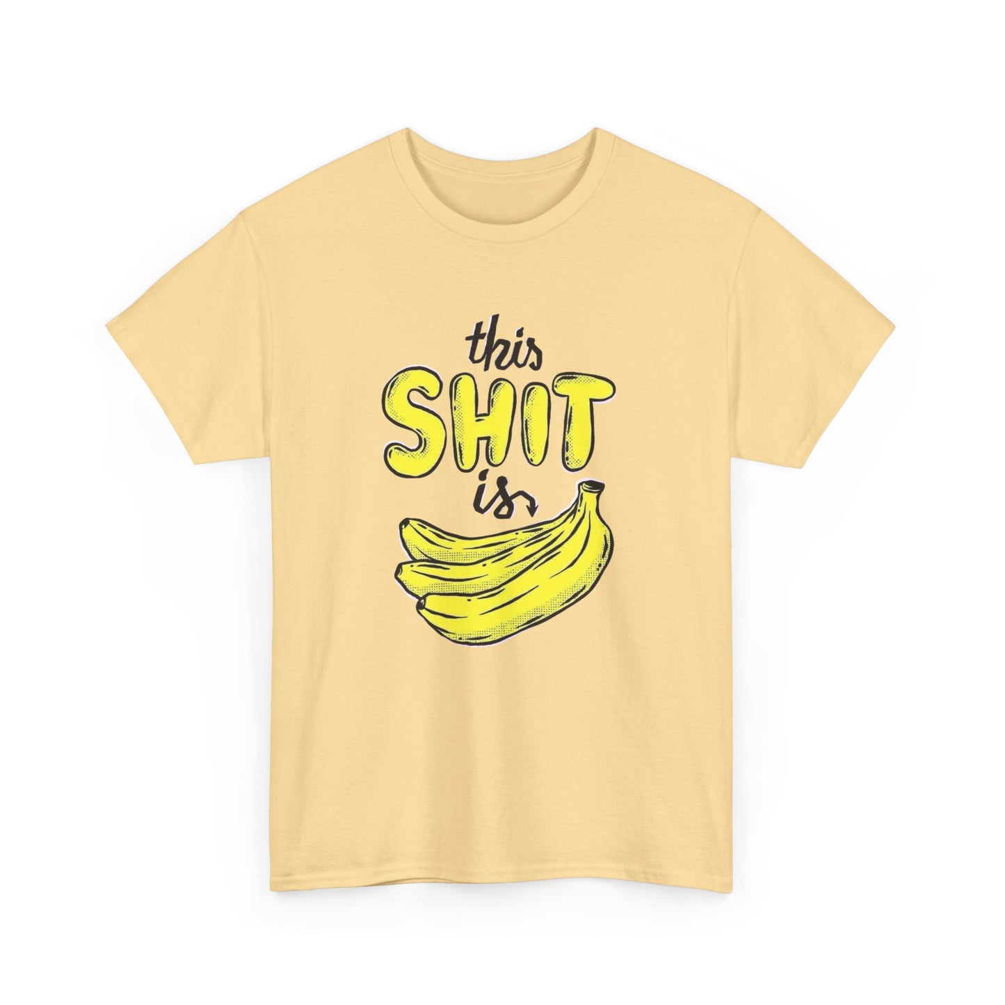 This Is Bananas Funny Graphic T Shirt NEW Adult Regular Sizing Tee