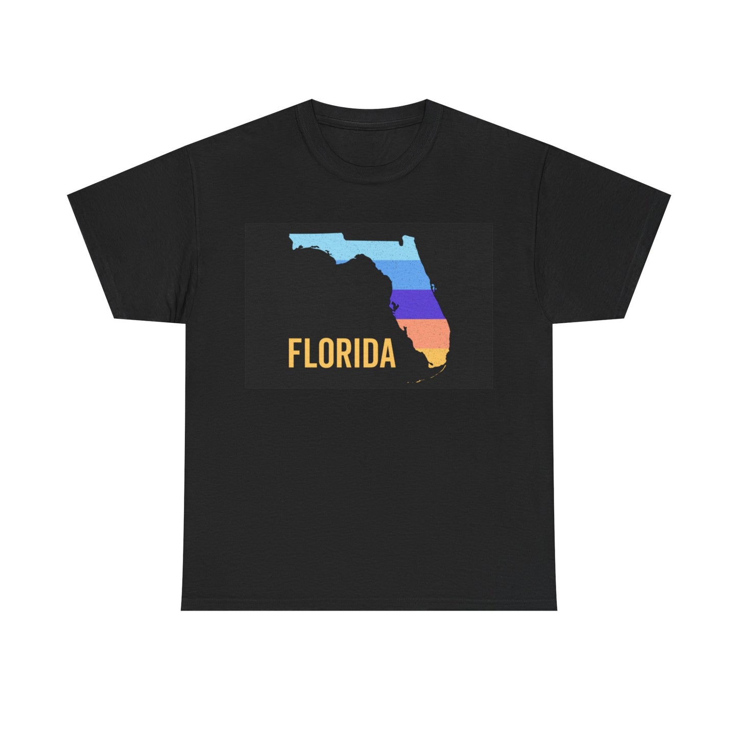 Florida Graphic Tshirt Summer Beach Miami Tampa Merch Unisex Heavy Cotton Tee 65