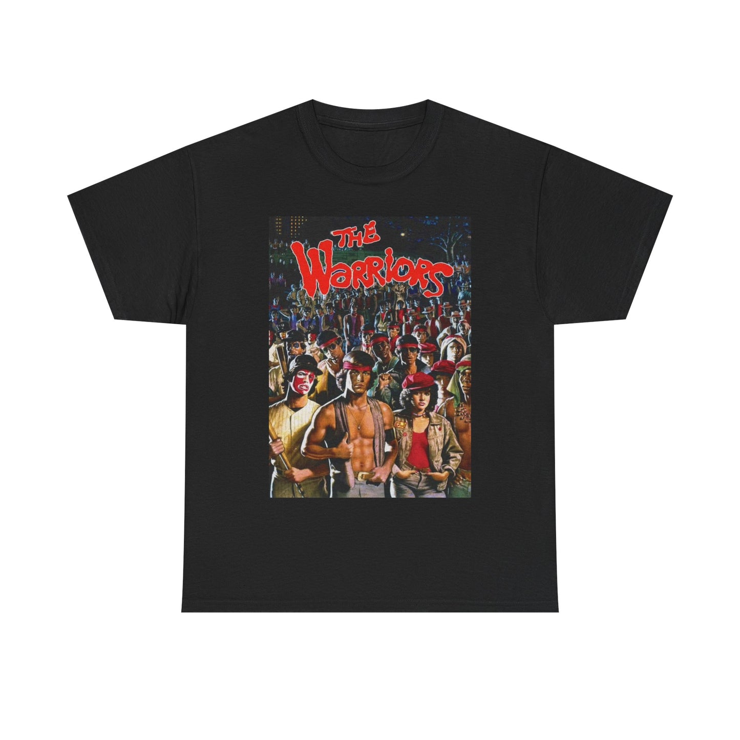 The Warriors Tshirt Vintage Movie Poster Retro Graphic 80s Unisex Heavy Cotton