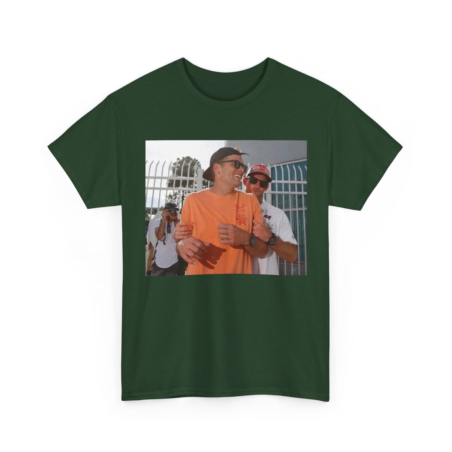 Tom Brady funny drunk T-shirt buccaneers Florida patriots Unisex Heavy Cotton