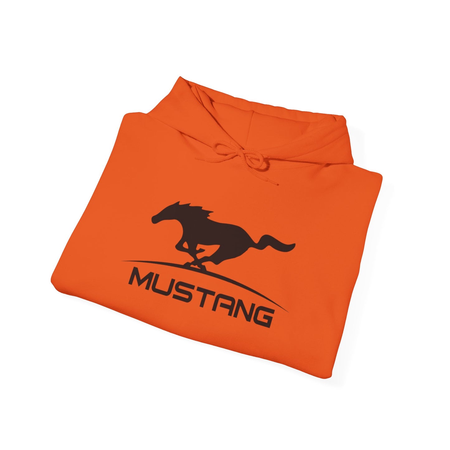 Mustang Muscle Car Hoodie Retro Unisex Heavy Blend™ Hooded Sweatshirt