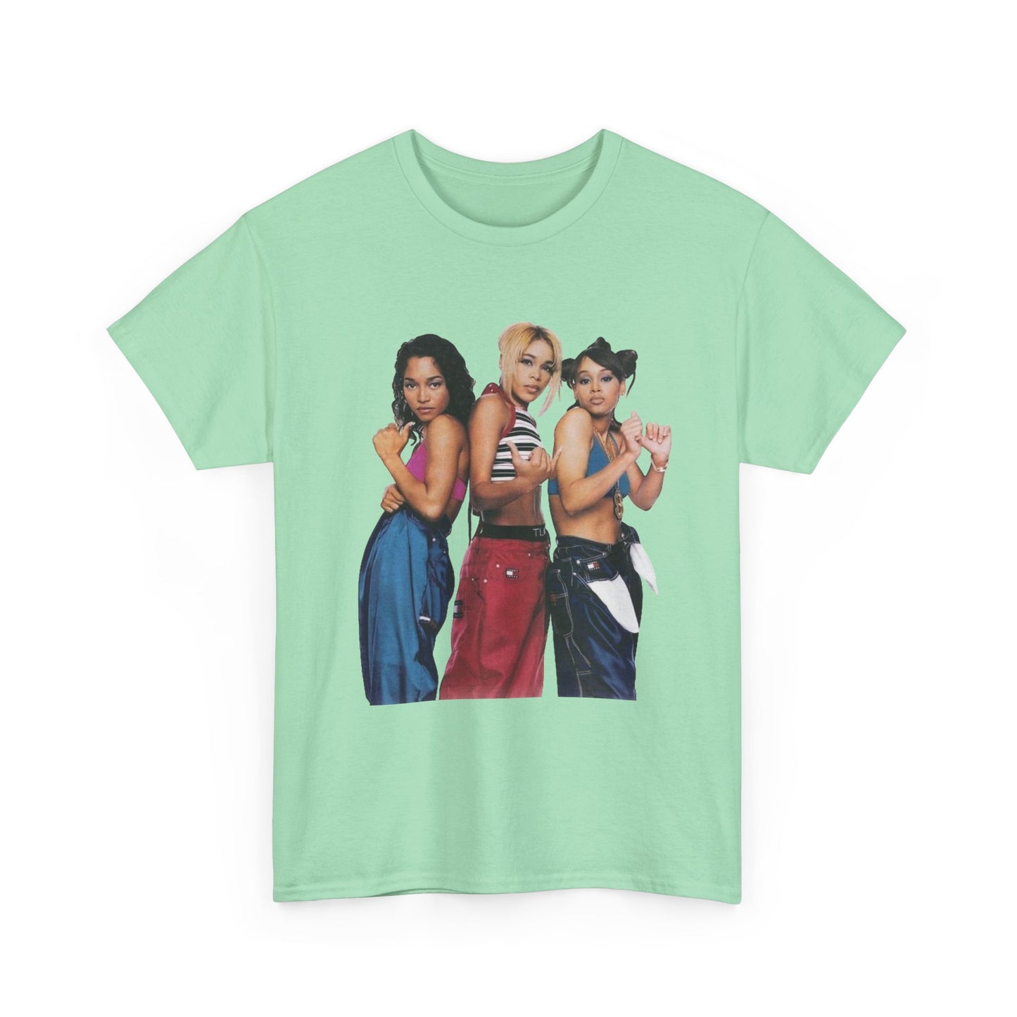 TLC Retro 90's Hip Hop Rap Graphic T Shirt NEW Unisex Heavy Cotton Tee