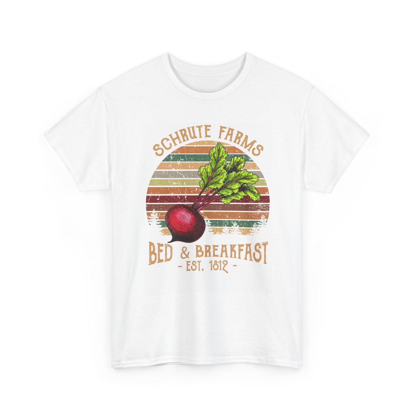 Schrute Farms Graphic T Shirt The Office Unisex Heavy Cotton Tee Dwight