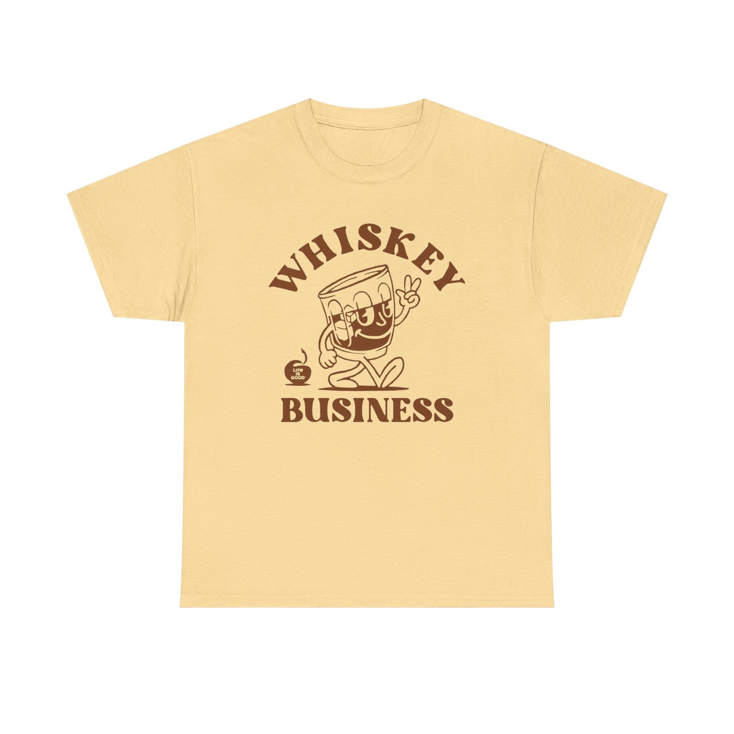 Whiskey Business T Shirt Funny Jokes Humor Unisex Heavy Cotton Tee