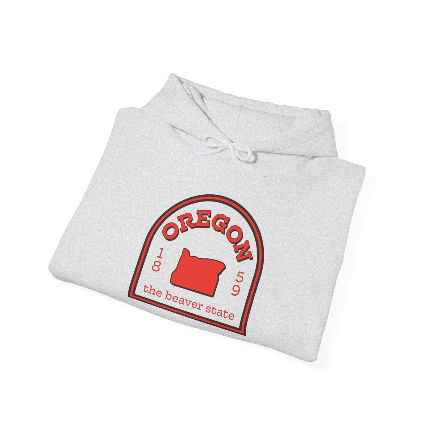 Oregon The Beaver State Hoodie NEW ADULT Unisex Hooded Sweatshirt