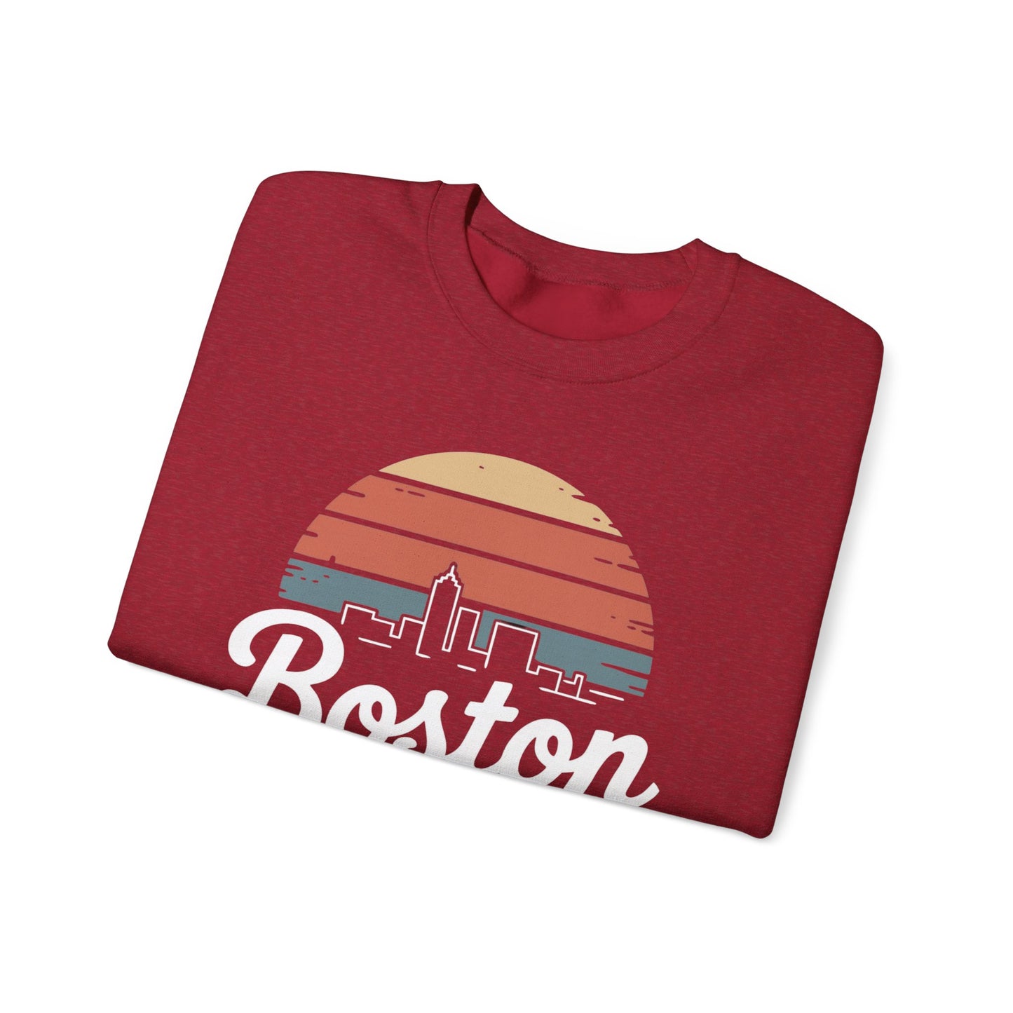 Boston Skyline Sweater NEW Unisex Heavy Blend™ Crewneck Sweatshirt