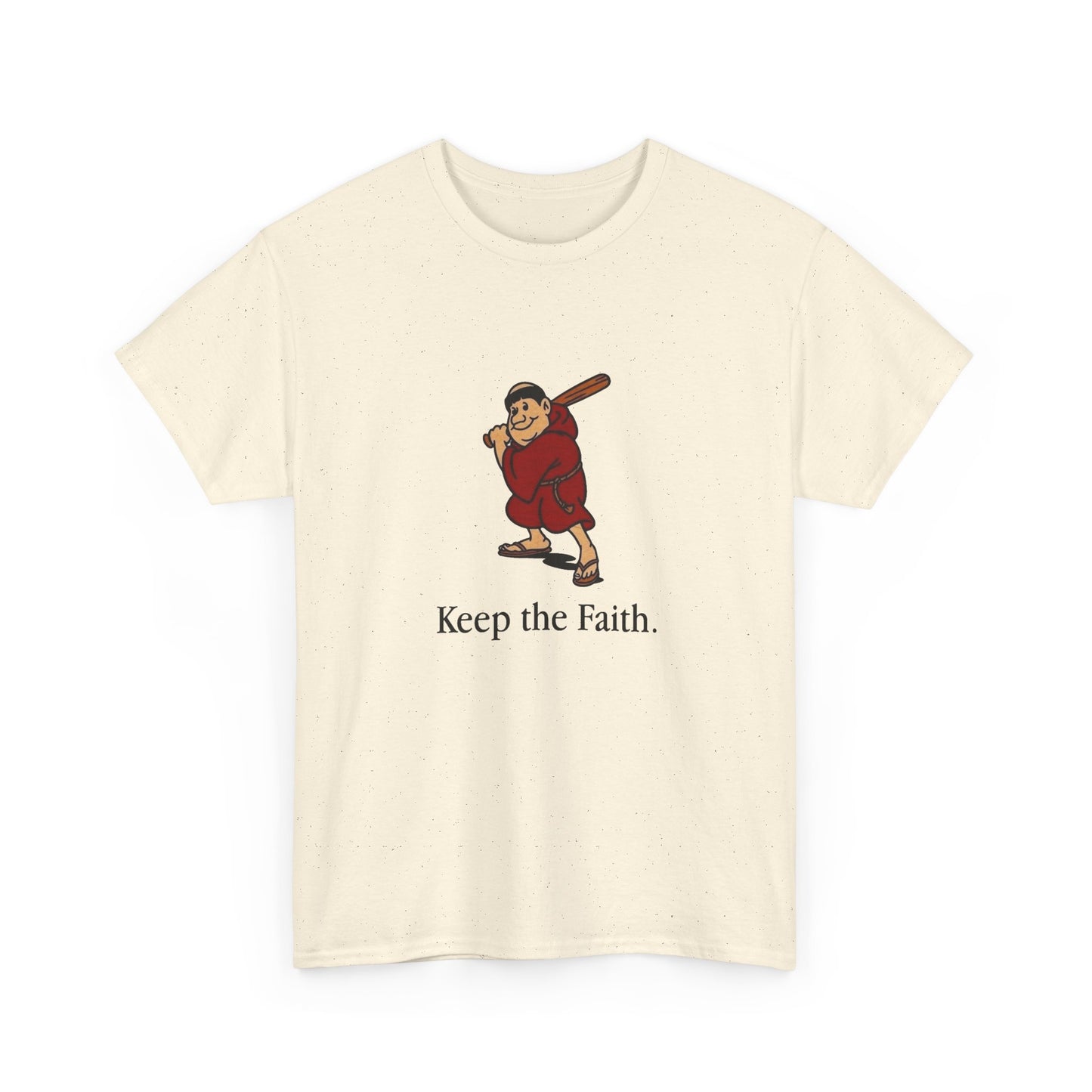 Keep The Faith Graphic T Shirt NEW Vintage Unisex Heavy Cotton Tee