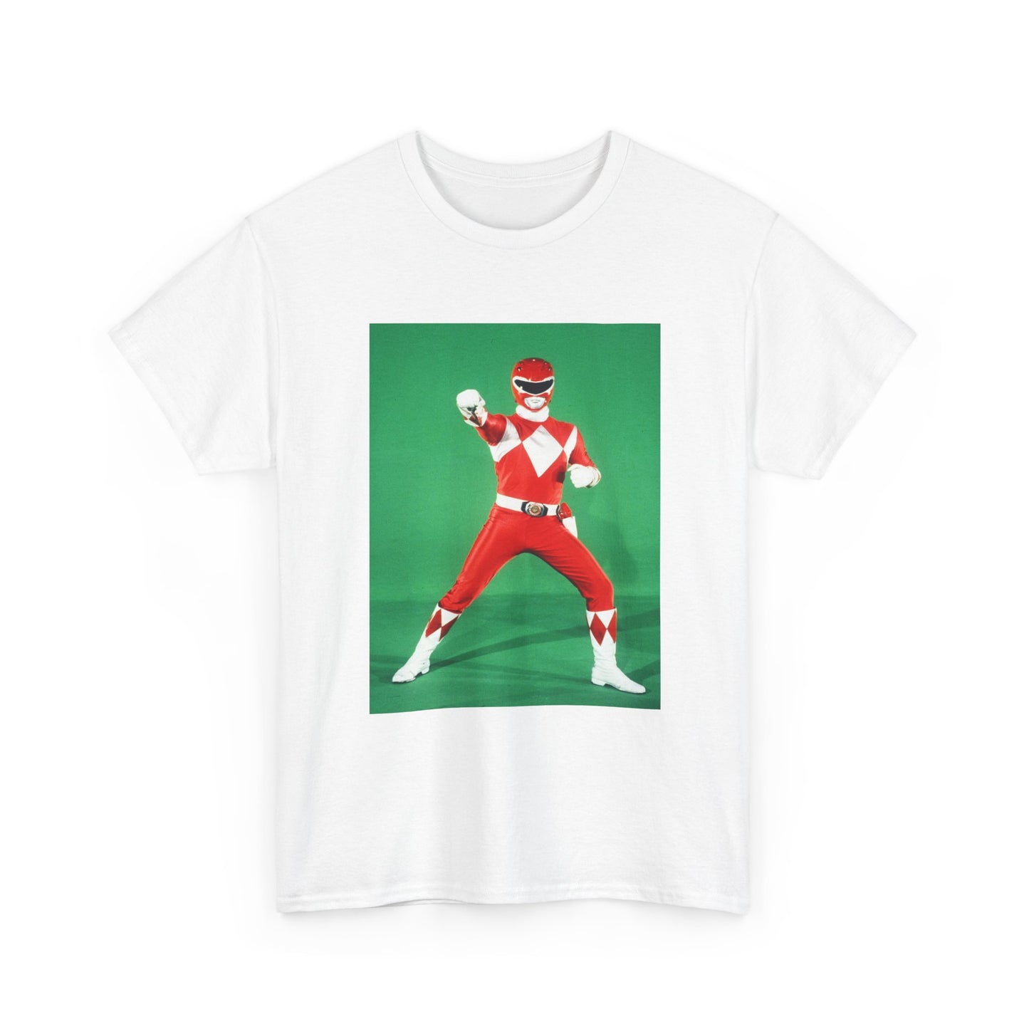 Power Rangers Tshirt Vintage 90s Kids Retro Tv Shows Unisex Heavy Cotton Tee