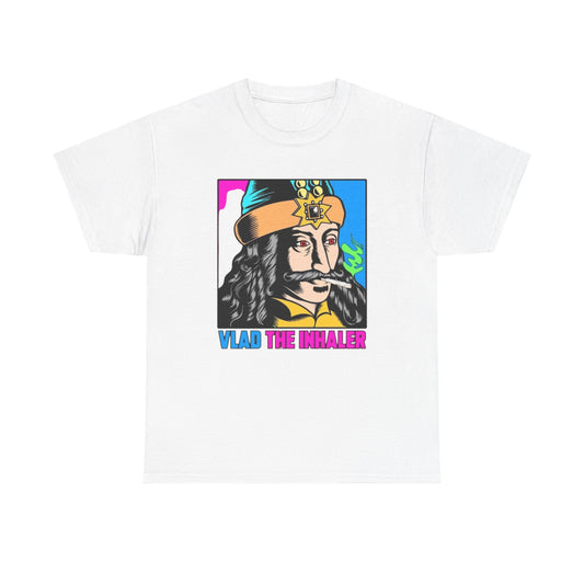 Vlad The Inhaler Graphic T Shirt NEW Unisex Heavy Cotton Tee