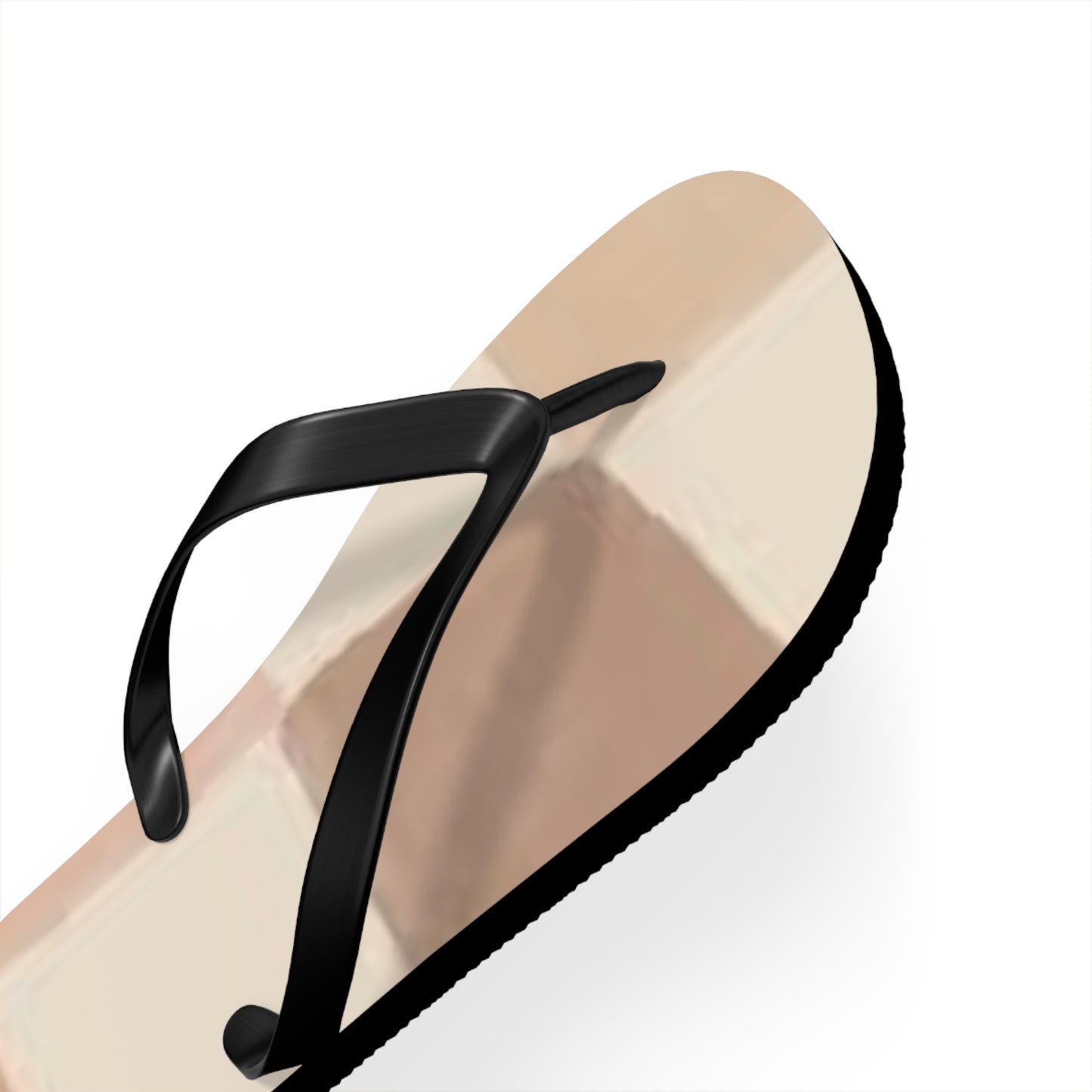 Tan Checkered Sandals, Beach Shoes, Vacation Flip Flops, Pool Slides