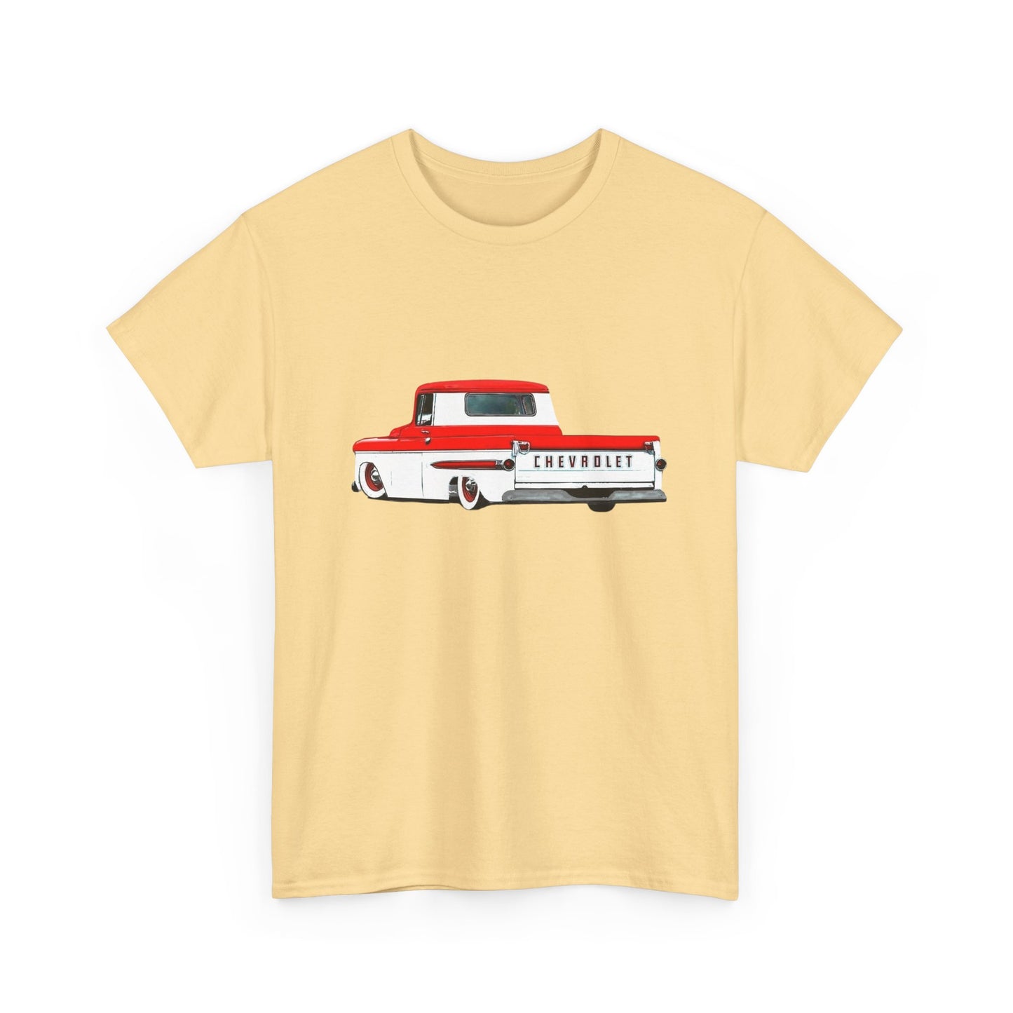 50's Chevrolet Truck Graphic T Shirt Unisex Heavy Cotton Tee NEW