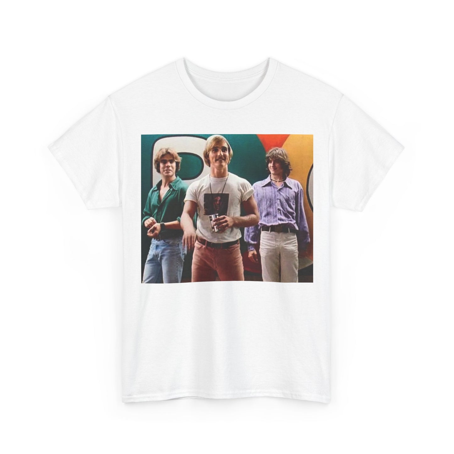 Dazed and Confused Tshirt Vintage Movie Poster Texas Unisex Heavy Cotton