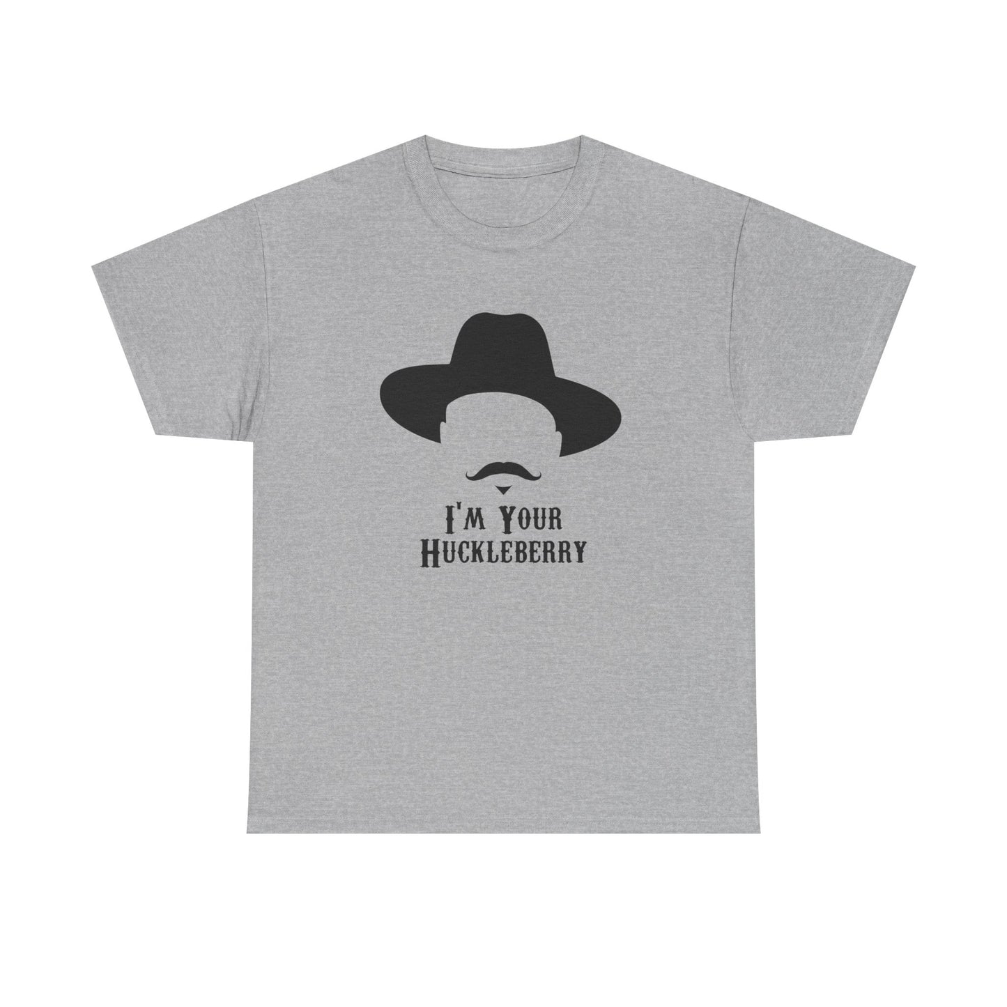 Doc Holiday Huckleberry Graphic T Shirt New Adult Tee Vintage