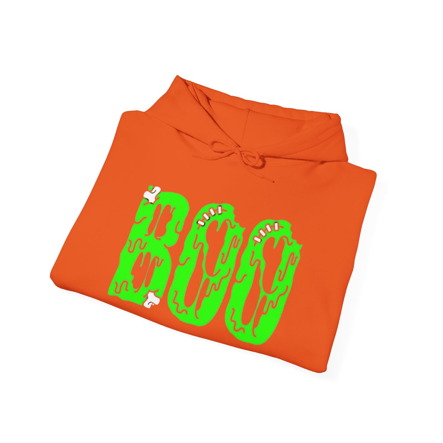 BOO Halloween Fall Graphic Hoodie Unisex Heavy Blend™ Hooded Sweatshirt