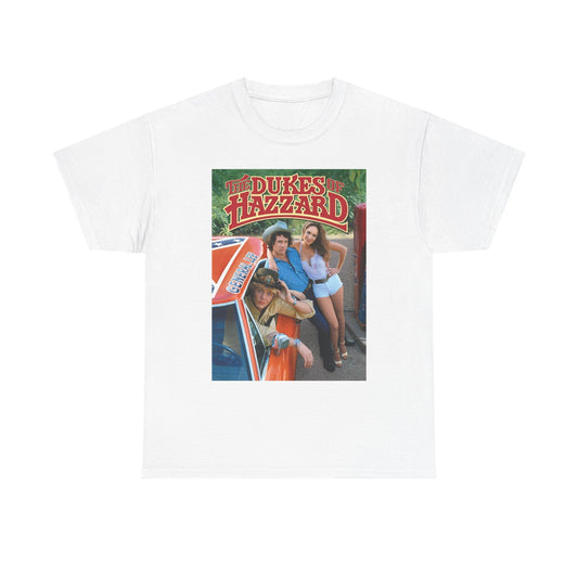 Dukes Of Hazzard Graphic T Shirt Vintage Poster Retro Unisex Heavy Cotton Tee 3