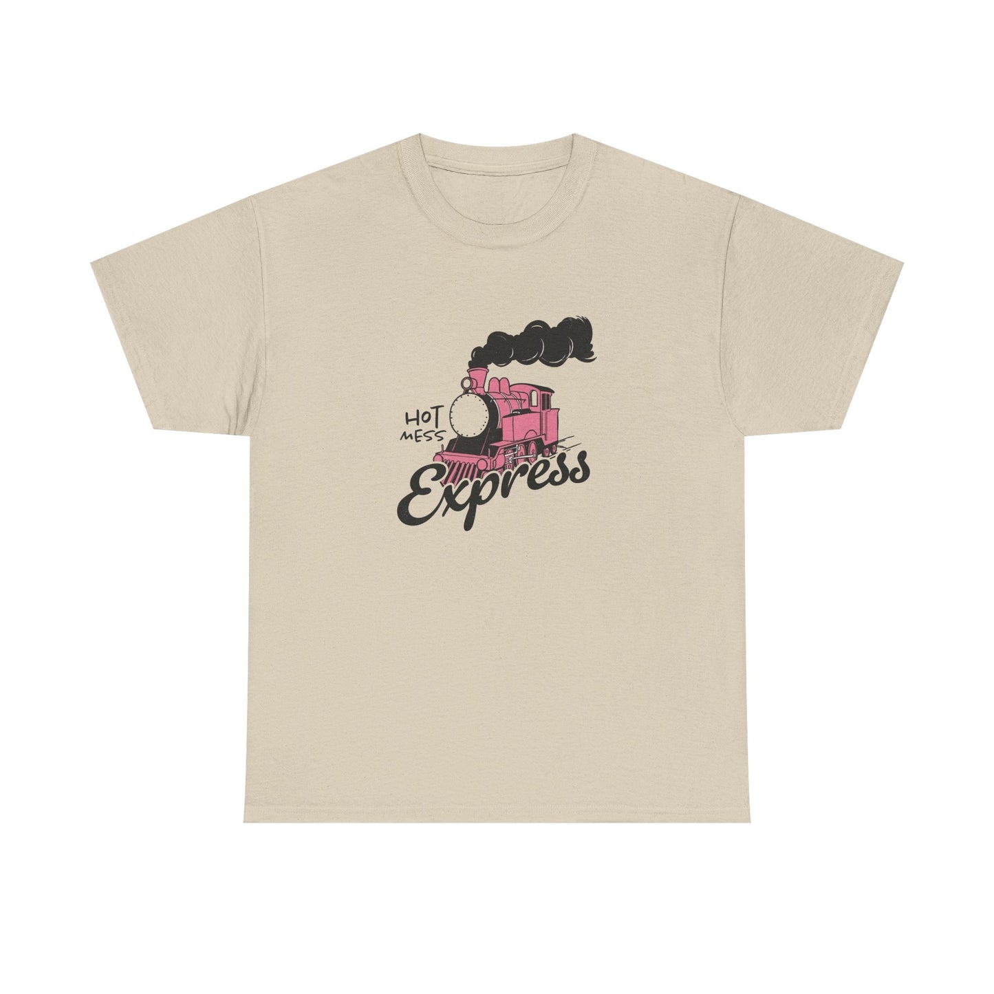 Hot Mess Express Womens Graphic T Shirt NEW Unisex Heavy Cotton Tee