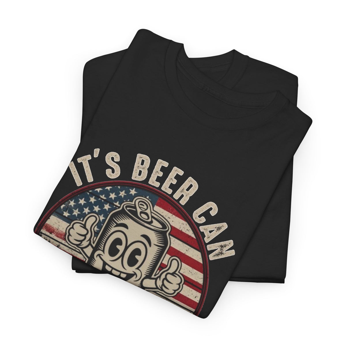 It's Beer Can Not Beer Can't Funny Beer Can T-Shirt Men's Graphic Tee