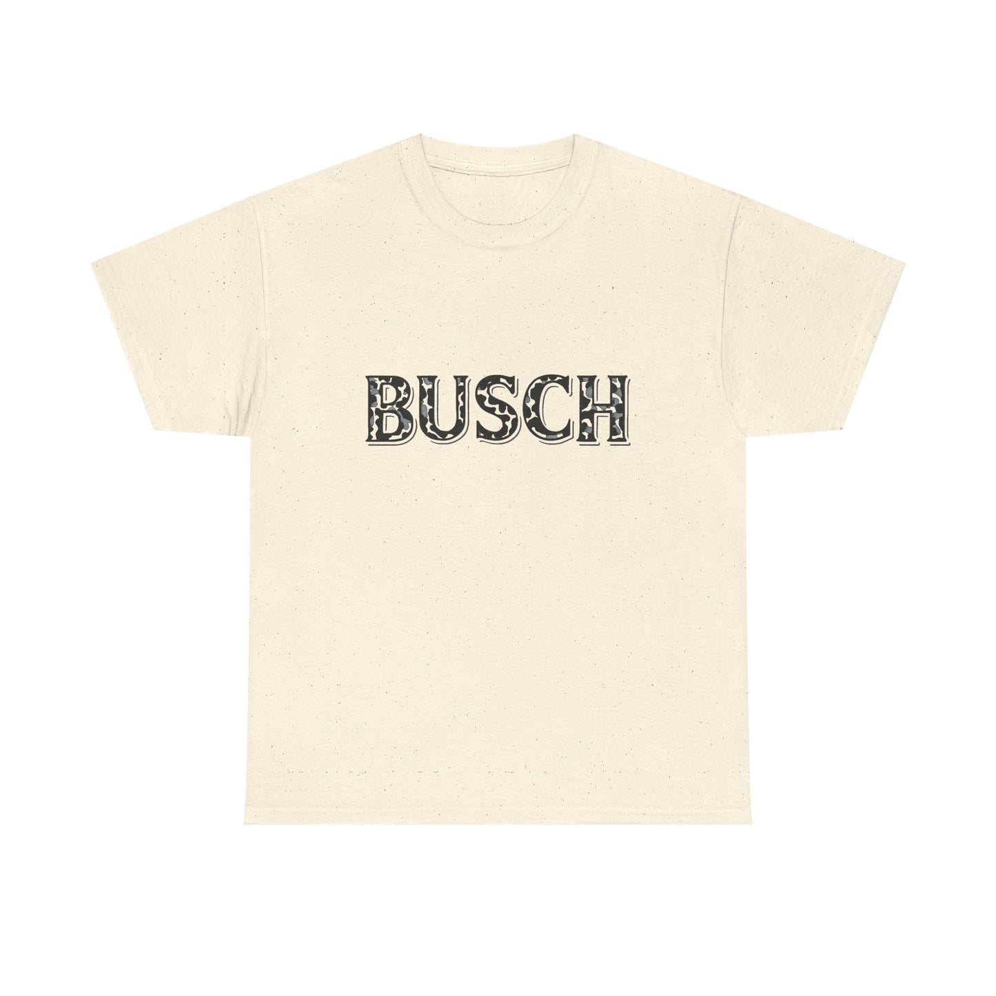 Busch Beer MULTIPLE COLORS Graphic T Shirt NEW Unisex Heavy Cotton Tee