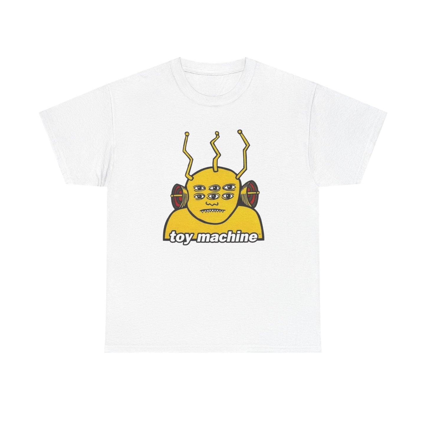 Toy Machine Graphic T Shirt Vintage Skateboards Logo Retro Unisex Heavy Cotton